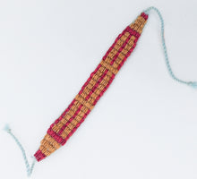 Load image into Gallery viewer, Wai-Wai Morototó Seeds Striped Bracelet