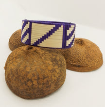 Cargar imagen en el visor de la galería, Tucuma Wide Wooven Bracelet II