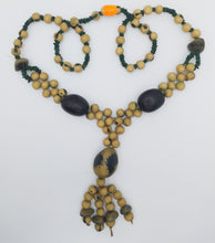 Load image into Gallery viewer, Jarina & Rubber Tree Seed Pendant Necklace