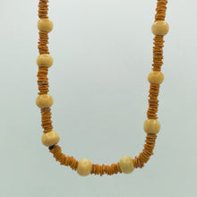 Load image into Gallery viewer, Morototo and Wood Beads Necklace