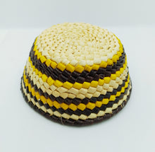 Load image into Gallery viewer, Black and Yellow Tucuma Basket