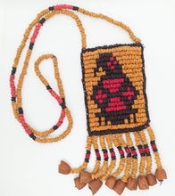 Load image into Gallery viewer, Wai-Wai Morototo Seeds Bird Medallion Necklace