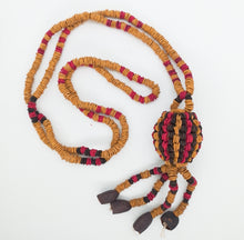 Load image into Gallery viewer, Wai-Wai Morototo Seeds Kathena Globe Necklace