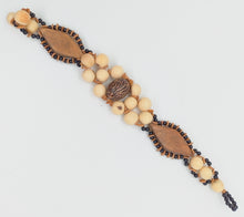 Load image into Gallery viewer, Acai Seeds Cluster and Pona Seed Bracelet