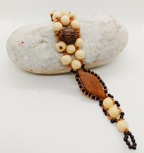 Load image into Gallery viewer, Acai Seeds Cluster and Pona Seed Bracelet