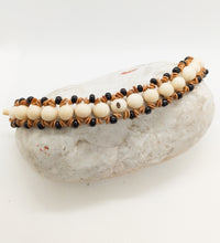 Load image into Gallery viewer, White Acai Chenille Bracelet