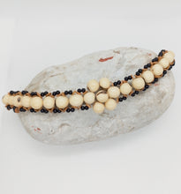 Load image into Gallery viewer, Natural Acai Chenille Cluster Bracelet