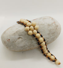 Load image into Gallery viewer, Natural Acai Chenille Cluster Bracelet