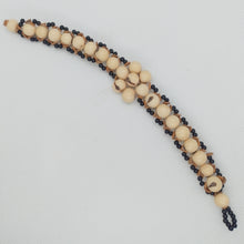 Load image into Gallery viewer, Natural Acai Chenille Cluster Bracelet