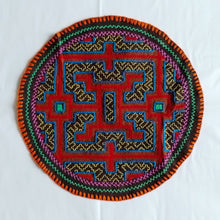 Load image into Gallery viewer, Shipibo Circle Mat IV