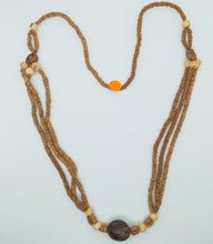 Load image into Gallery viewer, Multi-Strand Morototó &amp; Rubber Tree Seed Necklace
