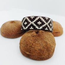 Load image into Gallery viewer, Tucuma Wide Wooven Bracelet I
