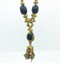 Load image into Gallery viewer, Jarina &amp; Rubber Tree Seed Pendant Necklace
