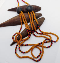 Load image into Gallery viewer, Multi-Strand Olho de Boi Necklace
