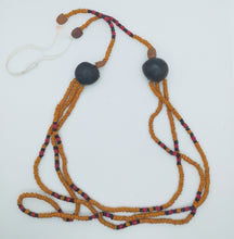Load image into Gallery viewer, Multi-Strand Olho de Boi Necklace
