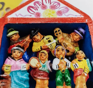 Small Retablo "Carnival"