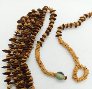 Sateré-Mawé Acai-Morototo Seeds Necklace