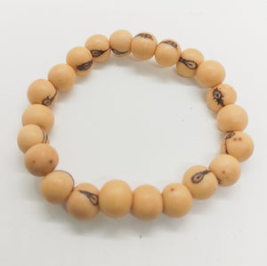 Creme Acai Elastic Bracelet from the Amazon