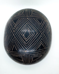 Large Amazon Carved Gourd