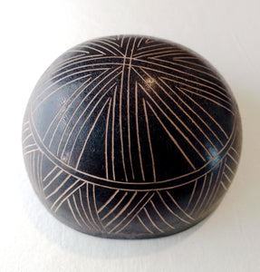 Medium Amazon Carved Gourd I