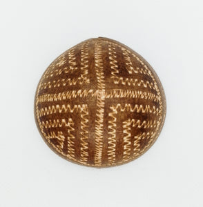 Small Amazon Carved Gourd I