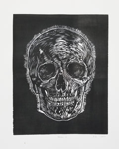 Skull I - Linocut Print No 42