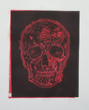 Load image into Gallery viewer, Skull I - Linocut Print No 43
