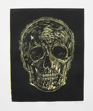 Load image into Gallery viewer, Skull I - Linocut Print No 43
