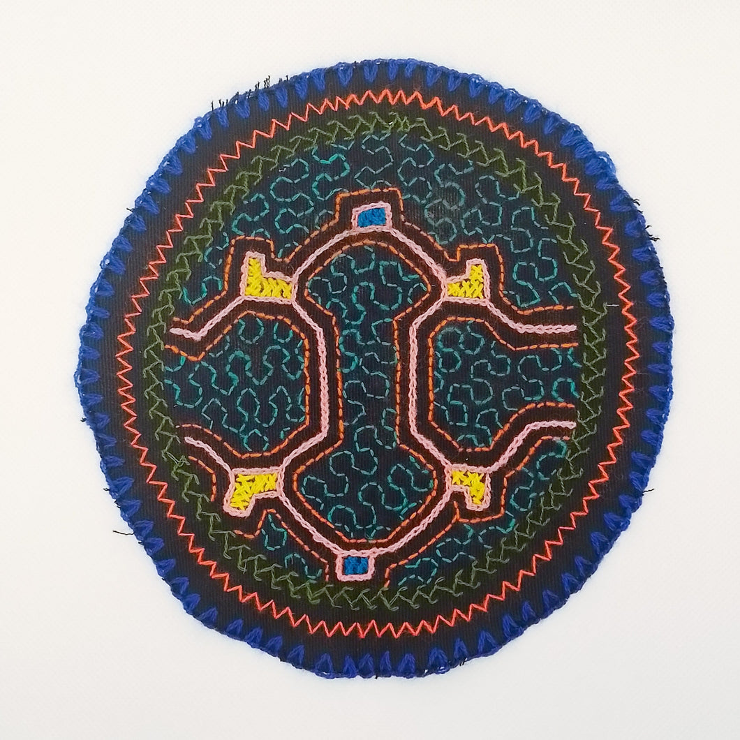 Shipibo Circle Mat II