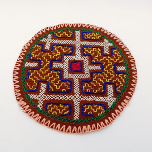 Shipibo Circle Mat I