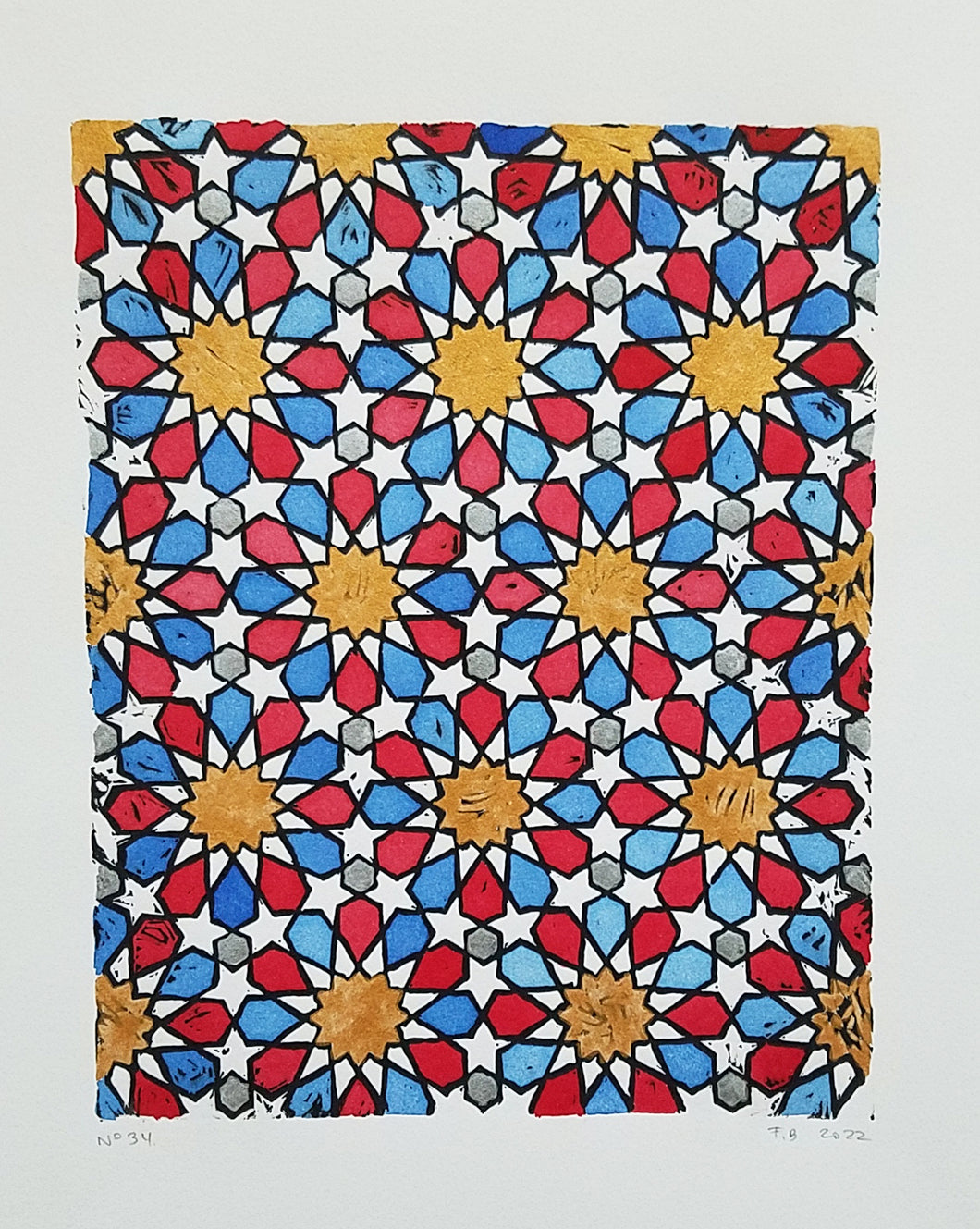 Mudejar Watercolor No 34